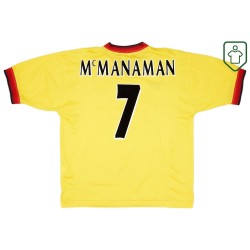 Maillot rétro extérieur homme Liverpool 1997/98 McManaman #7