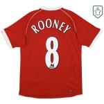 Maillot rétro domicile homme Manchester United 2006/07 Rooney #8 Maillot rétro domicile homme Manchester United 2006/07 Rooney #8