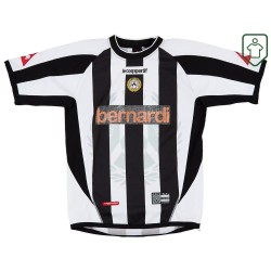 Homme Maillot rétro domicile Udinese 2003/04