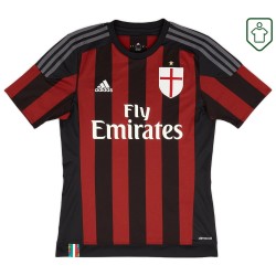 Homme Maillot domicile rétro Milan 2015/16