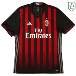 Homme Maillot domicile rétro Milan 2016/17