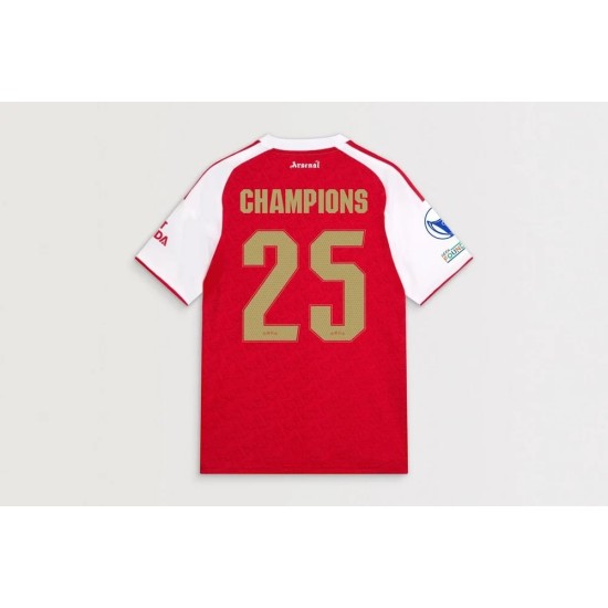 Maillot Femme Arsenal 2025/26 Domicile Champions UWCL Maillot Femme Arsenal 2025/26 Domicile Champions UWCL