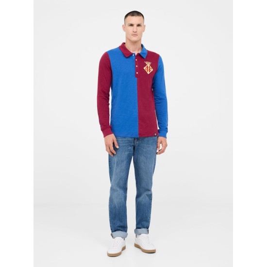 Maillot domicile manches longues Rétro homme FC Barcelone 1899 Maillot domicile manches longues Rétro homme FC Barcelone 1899