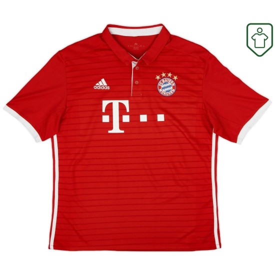 Homme Maillot domicile rétro Bayern Munich 2016/17 Homme Maillot domicile rétro Bayern Munich 2016/17