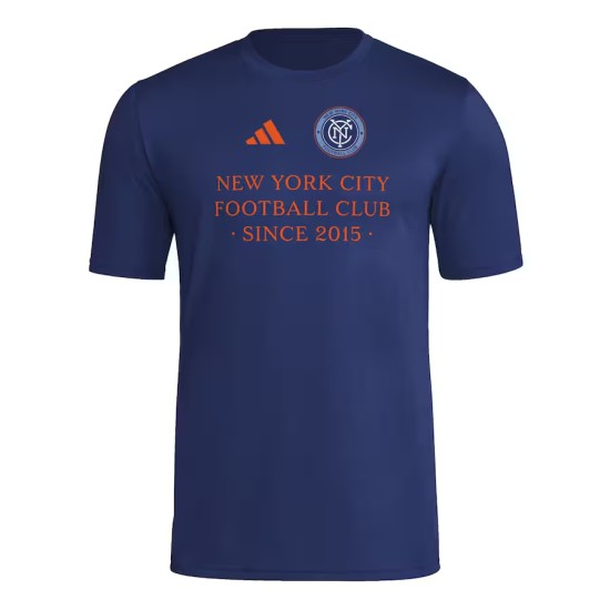 Troisième maillot AEROREADY à fermeture femme New York City FC 2025 - Marine