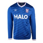 Homme Ipswich Town 2025/26 Maillot Domicile Manches Longues Homme Ipswich Town 2025/26 Maillot Domicile Manches Longues