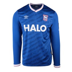 Homme Ipswich Town 2025/26 Maillot Domicile Manches Longues