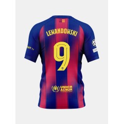 Maillot Domicile UCL Homme FC Barcelone 2025/26 - LEWANDOWSKI #9
