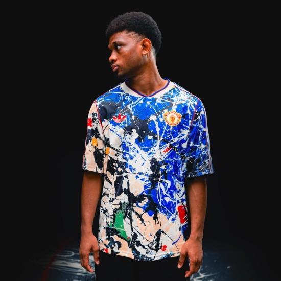 Maillot Stone Roses Manchester United 2025/26 Homme Maillot Stone Roses Manchester United 2025/26 Homme