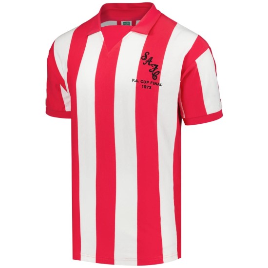 Maillot rétro finale FA Cup Sunderland 1973 homme Maillot rétro finale FA Cup Sunderland 1973 homme
