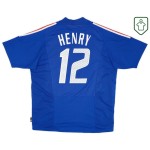 Homme Maillot rétro domicile France 2002/04 Henry #12 Homme Maillot rétro domicile France 2002/04 Henry #12