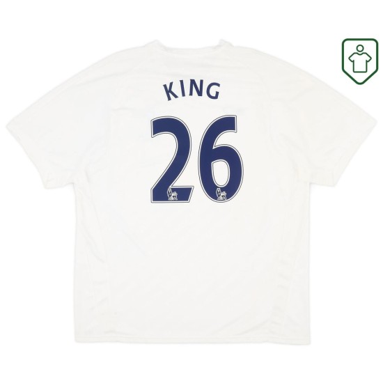 Maillot rétro domicile homme Tottenham Hotspur 2007/08 King #26 Maillot rétro domicile homme Tottenham Hotspur 2007/08 King #26