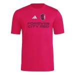 Maillot AEROREADY homme St. Louis City SC 2025 - Rose Maillot AEROREADY homme St. Louis City SC 2025 - Rose