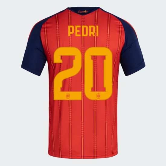 Maillot Officiel Domicile Espagne 2026 Homme PEDRI #20 Maillot Officiel Domicile Espagne 2026 Homme PEDRI #20