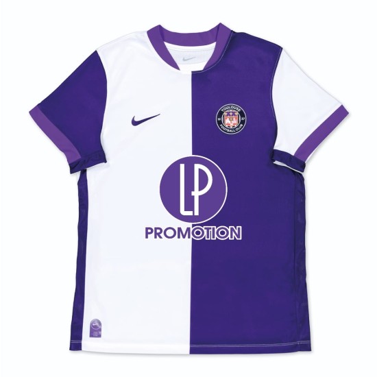 Femme Toulouse FC 2025/26 Maillot Domicile Sponsorisé Femme Toulouse FC 2025/26 Maillot Domicile Sponsorisé