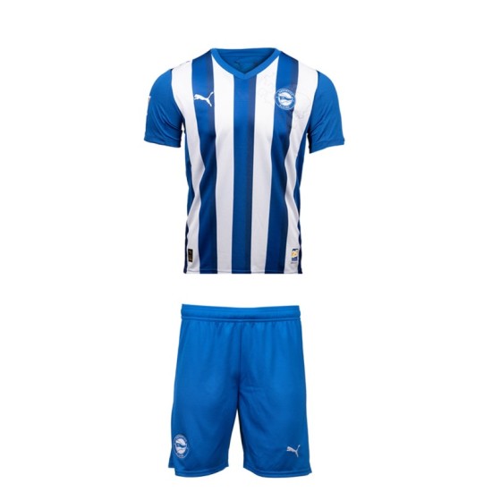 Kit Domicile Enfant Alavés 2025/26 Sans Sponsor