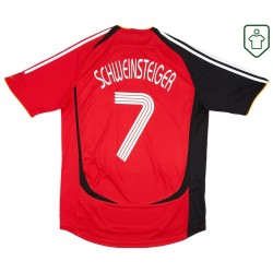 Homme Maillot rétro extérieur Allemagne 2005/07 Schweinsteiger #7