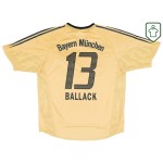 Homme Maillot extérieur rétro Bayern Munich 2004/05 Ballack #13 Homme Maillot extérieur rétro Bayern Munich 2004/05 Ballack #13