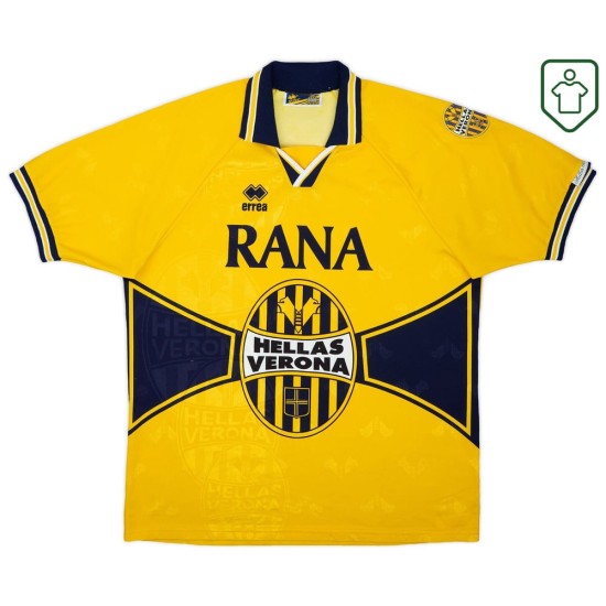 Homme Maillot extérieur rétro Hellas Vérone 1996/97