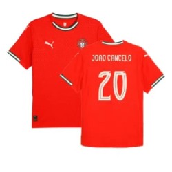 T-shirt domicile JOAO CANCELO Portugal 2025/26 pour homme