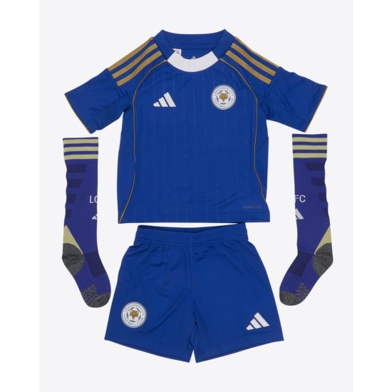 Kit Domicile Leicester City 2025/26 Enfant
